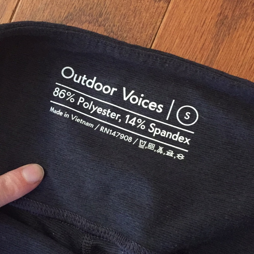 Outdoor Voices / 7/8 Warm-up Leggings / Size Small - Picture 4 of 7